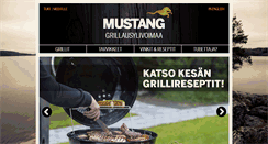 Desktop Screenshot of mustang-grill.eu